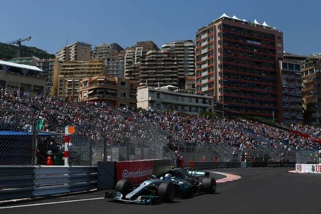 Monaco Grand Prix, Monte Carlo 24 - 28 May 2017 27.05.2017 - Qualifying, Valtteri Bottas (FIN) Mercedes AMG F1 W08 