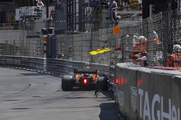 Motorsports: FIA Formula One World Championship WM Weltmeisterschaft 2017, Grand Prix of Monaco, 2 Stoffel Vandoorne (BEL, McLaren Honda), Monte Carlo Monaco xHOCHxZWEIx