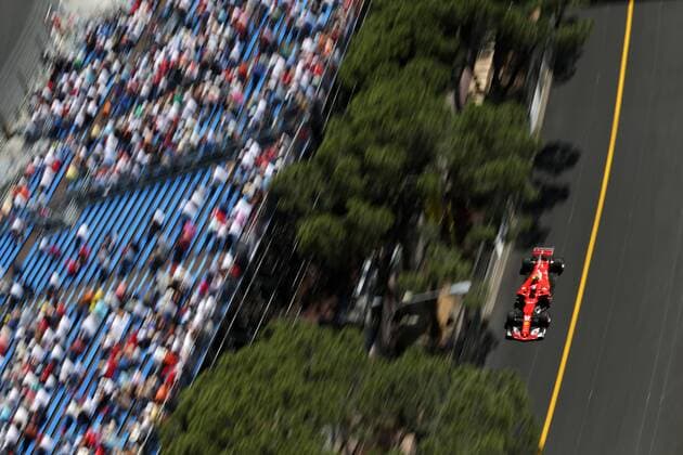 Monaco Grand Prix, Monte Carlo 24 - 28 May 2017 27.05.2017 - Qualifying, Kimi Raikkonen (FIN) Scuderia Ferrari SF70H 