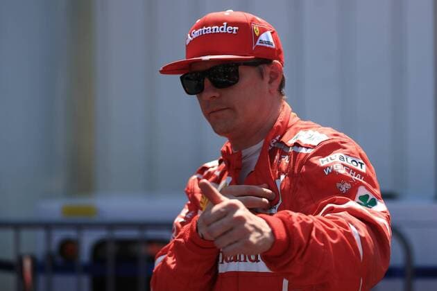 May 27th 2017, Monaco; F1 Grand Prix of Monaco Friday qualifying sessions day; Kimi Raikkonen - Scuderia Ferrari SF70H on pole podium xLeannexBoonx  ActionPlus11883969
