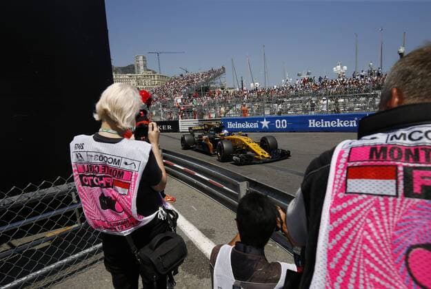 Motorsports: FIA Formula One World Championship WM Weltmeisterschaft 2017, Grand Prix of Monaco, 30 Jolyon Palmer (GBR, Renault F1 Team), Monte Carlo Monaco xHOCHxZWEIx