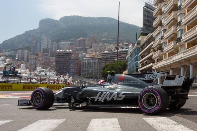 Kevin Magnussen, Haas, F1 Team, formula 1 GP, Monaco 27.05.2017 Photo:mspb Lukas Gorys Kevin Magnussen, formula 1 GP, Monaco
