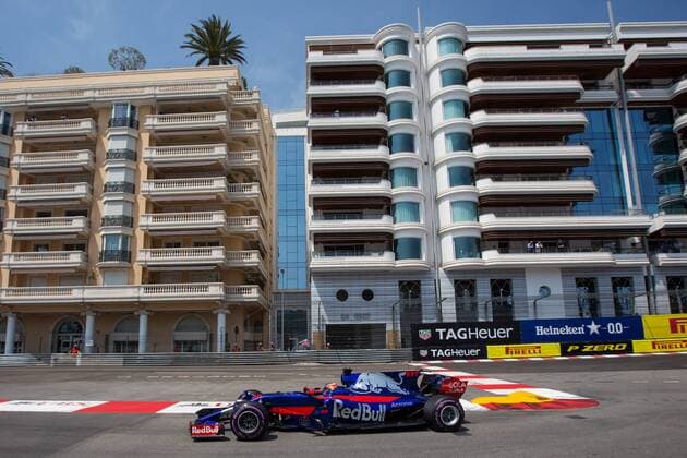 Daniil Kwjat; Scuderia Toro Rosso, formula 1 GP, Monaco 27.05.2017 Photo:mspb Lukas Gorys Daniil Kwjat; formula 1 GP, Monaco