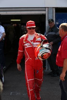 Kimi Raikkoenen (Scuderia Ferrari) mit Helm, Grosser Preis von Monaco 2017, Motorsport, Formel 1, Qualifikation, 27.05.2017, Monte Carlo Copyright: xAndre Eibner-Pressefotox EP_JAE