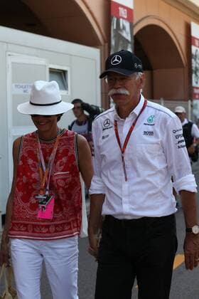 Dieter Zetsche mit Frau, Grosser Preis von Monaco 2017, Motorsport, Formel 1, Qualifikation, 27.05.2017, Monte Carlo Copyright: xAndre Eibner-Pressefotox EP_JAE
