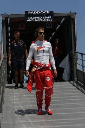 Sebastian Vettel (Scuderia Ferrari) mit Kopfhoerern, Grosser Preis von Monaco 2017, Motorsport, Formel 1, Qualifikation, 27.05.2017, Monte Carlo Copyright: xAndre Eibner-Pressefotox EP_JAE