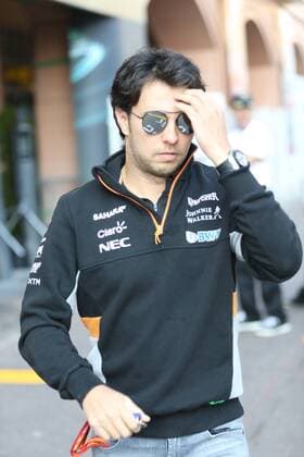 Sergio Perez (Sahara Force India F1 Team), Grosser Preis von Monaco 2017, Motorsport, Formel 1, Qualifikation, 27.05.2017, Monte Carlo Copyright: xAndre Eibner-Pressefotox EP_JAE