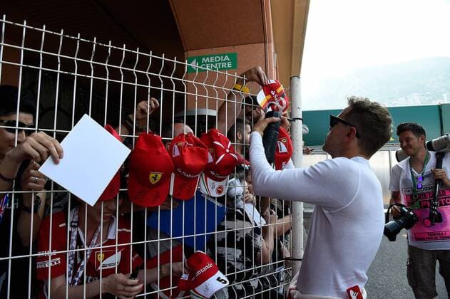 Sebastian Vettel, Scuderia Ferrari, formula 1 GP, Monaco 27.05.2017 Photo:mspb Lukas Gorys Sebastian Vettel, formula 1 GP, Monaco