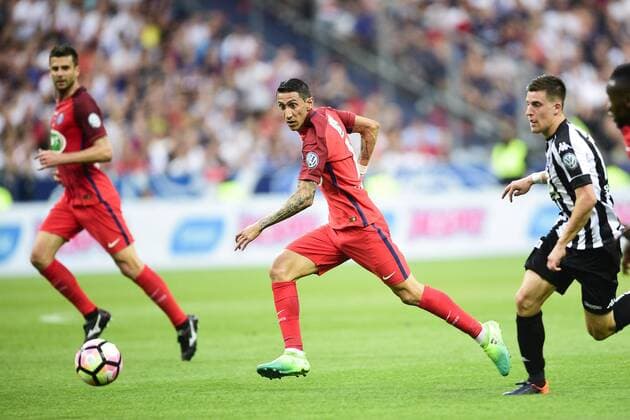 DI MARIA Angel (PSG) FOOTBALL : Angers vs PSG - Finale 100e coupe de France - 27 05 2017 JBAutissier Panoramic 