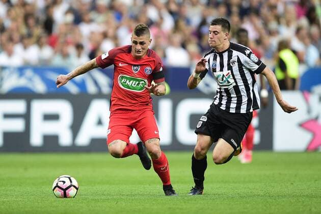 Bilder des Tages - SPORT VERRATTI Marco (PSG) FOOTBALL : Angers vs PSG - Finale 100e coupe de France - 27 05 2017 JBAutissier Panoramic 