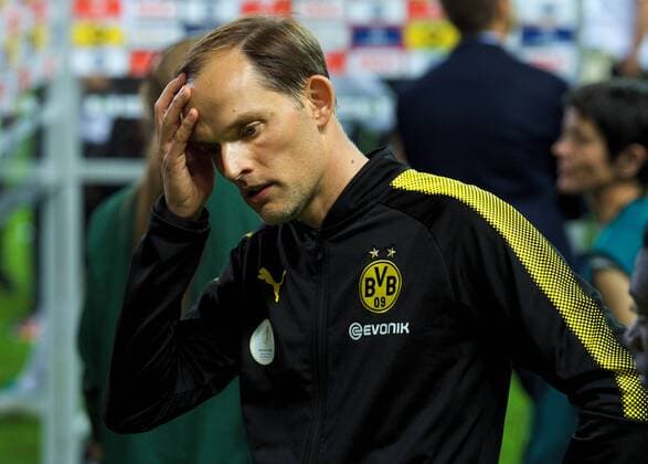 Fussball Berlin Olympiastadion 27.05.2017 DFB Pokalfinale Eintracht Frankfurt geg Borussia Dortmund 1 : 2 Thomas TUCHEL Chefrainer BoDo