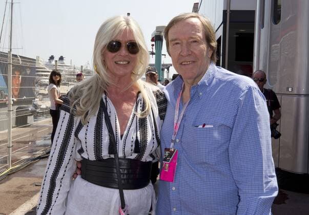 Monaco, Monte Carlo - May 28, 2017: FIA Formula One World Championship WM Weltmeisterschaft Monaco F1 Grand Prix, Guenter Netzer and wife Elvira Monaco F1 Grand Prix 2017, Guenter Netzer