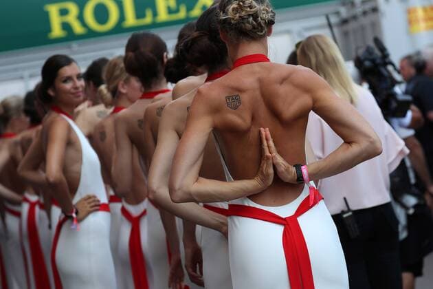Monaco Grand Prix, Monte Carlo 24 - 28 May 2017 28.05.2017 - Grid Girls 