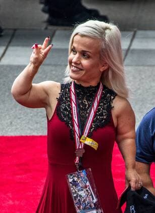 Actress Terra Jolie on the Red Carpet prior to the 2017 Indianapolis 500, at the Indianapolis Motor Speedway on May 28, 2017 in Indianapolis, Indiana.  IND2017052804 EDWINxLOCKE