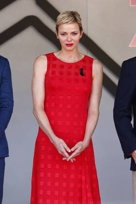 Motorsports: FIA Formula One World Championship WM Weltmeisterschaft 2017, Grand Prix of Monaco, Princess Charlene of Monaco Monte Carlo Monaco xHOCHxZWEIx