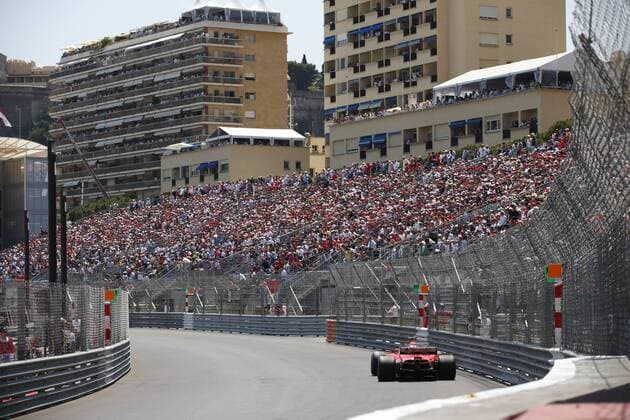 Motorsports: FIA Formula One World Championship WM Weltmeisterschaft 2017, Grand Prix of Monaco, 5 Sebastian Vettel (GER, Scuderia Ferrari), Monte Carlo Monaco xHOCHxZWEIx