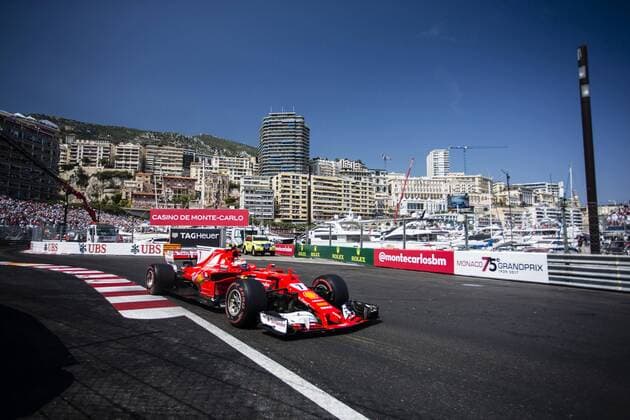 May 28, 2017 - Monte-Carlo, Monaco - 07 RAIKKONEN Kimi from Finland of Ferrari SF70-H team scuderia Ferrari during the Monaco Grand Prix of the FIA Formula 1 championship, at Monaco on 28th of 2017. F1 Grand Prix of Monaco  - ZUMAn230 20170528_zaa_n230_109 Copyright: xXavierxBonillax