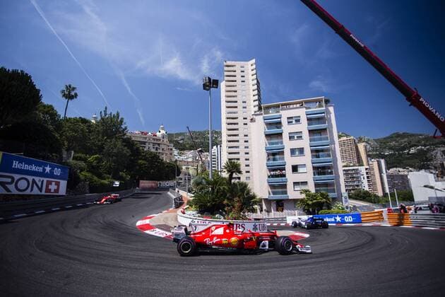 May 28, 2017 - Monte-Carlo, Monaco - 07 RAIKKONEN Kimi from Finland of Ferrari SF70-H team scuderia Ferrari during the Monaco Grand Prix of the FIA Formula 1 championship, at Monaco on 28th of 2017. F1 Grand Prix of Monaco  - ZUMAn230 20170528_zaa_n230_121 Copyright: xXavierxBonillax