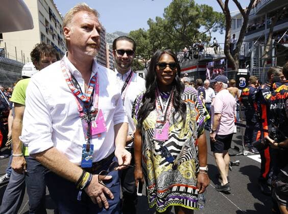 Motorsports: FIA Formula One World Championship WM Weltmeisterschaft 2017, Grand Prix of Monaco, Serena Williams Monte Carlo Monaco xHOCHxZWEIx