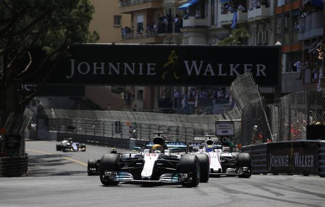 Motorsports: FIA Formula One World Championship WM Weltmeisterschaft 2017, Grand Prix of Monaco, 44 Lewis Hamilton (GBR, Mercedes AMG Petronas F1 Team), Monte Carlo Monaco xHOCHxZWEIx