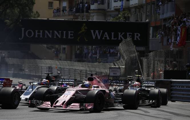 Motorsports: FIA Formula One World Championship WM Weltmeisterschaft 2017, Grand Prix of Monaco, 11 Sergio Perez (MEX, Sahara Force India F1 Team), Monte Carlo Monaco xHOCHxZWEIx