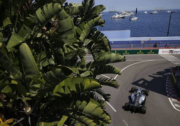 Motorsports: FIA Formula One World Championship WM Weltmeisterschaft 2017, Grand Prix of Monaco, 77 Valtteri Bottas (FIN, Mercedes AMG Petronas F1 Team), Monte Carlo Monaco xHOCHxZWEIx