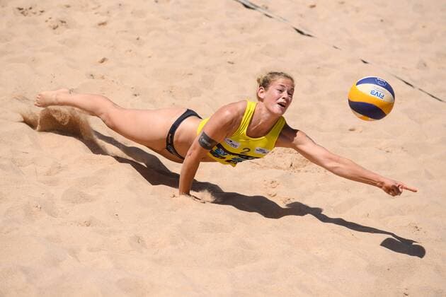 smart super cup Nürnberg; Smart Beach Tour 2017; Katharina Schillerwein Cinja Tillmann vs. Melanie Gernert Tatjana Zautys +++ Nürnberg Germany xConnyxKurth HOCHxZWEIx