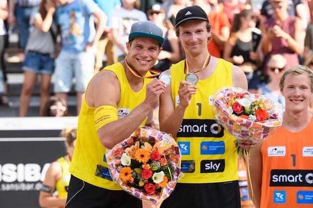 smart super cup Nürnberg; Smart Beach Tour 2017; Siegerehrung +++ + Nürnberg Germany xConnyxKurth HOCHxZWEIx