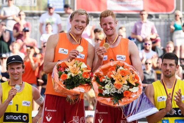 smart super cup Nürnberg; Smart Beach Tour 2017; Siegerehrung +++ + Nürnberg Germany xConnyxKurth HOCHxZWEIx