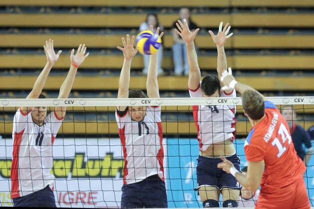 PXL_2018 FIVB Volleyball Men s World Championship WM Weltmeisterschaft qualification, Croatia vs. Serbia 28.05.2017., Zagreb, Croatia - 2018 FIVB Volleyball World Championship - Men European Qualification, 5th Round, Group E, Croatia vs. Serbia. Petar Visic.  LukaxStanzl PIXSELL