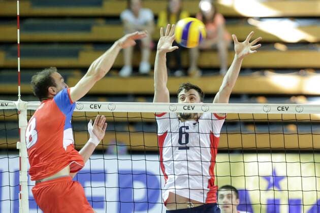 PXL_2018 FIVB Volleyball Men s World Championship WM Weltmeisterschaft qualification, Croatia vs. Serbia 28.05.2017., Zagreb, Croatia - 2018 FIVB Volleyball World Championship - Men European Qualification, 5th Round, Group E, Croatia vs. Serbia. Ivan Raic.  LukaxStanzl PIXSELL