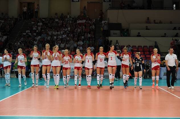 Volleyball, Damen, WM-Quali, Polen - Serbien WARSZAWA 28.05.2017 TURNIEJ KWALIFIKACYJNY DO MISTRZOSTW SWIATA 2018 SIATKOWKA POLSKA - SERBIA SIATKARKI POLSKI FOT. RAFAL MOLAK FOTOPYK NEWSPIX.PL --- Newspix.pl FRANCE OUT!  170528MOL011