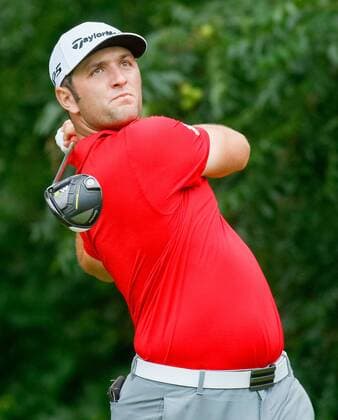 May 28, 2017 - Fort Worth, TX, USA - Jon Rahm tees off on the 6th hole during the final round of the Dean & DeLuca Invitational golf tournament on Sunday, May 28, 2017 at Colonial Country Club in Fort Worth, Texas. Dean & DeLuca Invitational golf tournament - Round 4 - ZUMAm67_ 20170528_zaf_m67_074 Copyright: xRayxCarlinx