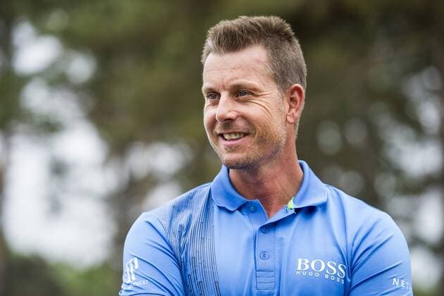170530 Henrik Stenson, Sverige efter en presskonferens inför Nordea Masters den 30 maj 2017 i Barsebäck.  Copyright: PETTERxARVIDSON BB170530PA027