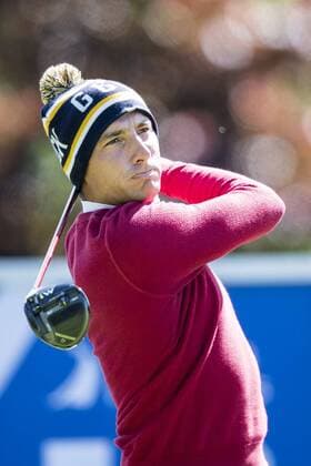 170601 Benjamin Hebert, Frankrike under dag ett av golftävlingen Nordea Masters den 1 juni 2017 i Barsebäck.  Copyright: PETTERxARVIDSON BB170601PA132