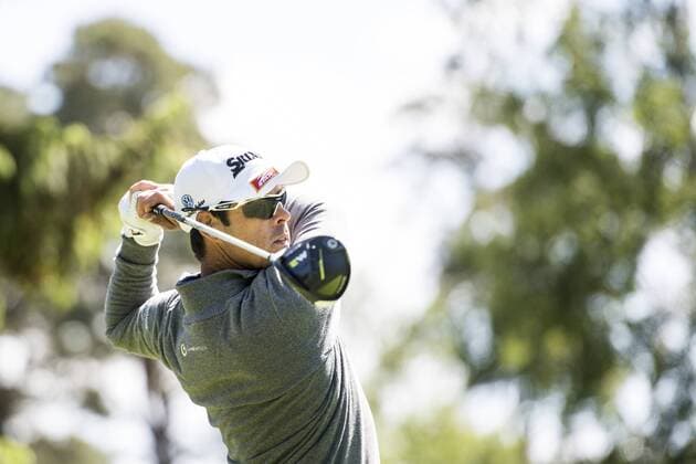 170601 Jaco Van Zyl, Sydafrika under dag ett av golftävlingen Nordea Masters den 1 juni 2017 i Barsebäck.  Copyright: PETTERxARVIDSON BB170601PA194