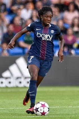 Aminata Diallo of Paris Saint-Germain during the UEFA Women s Champions League Final between Lyon Women and Paris Saint Germain Women at the Cardiff City Stadium, Cardiff, Wales on 1 June 2017. Copyright: xGiuseppexMaffiax 15760038
