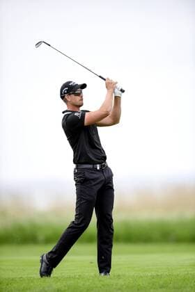 170602 Henrik Stenson, Sverige under dag tva av golftävlingen Nordea Masters den 2 juni 2017 i Barsebäck.  Copyright: PETTERxARVIDSON BB170602PA055