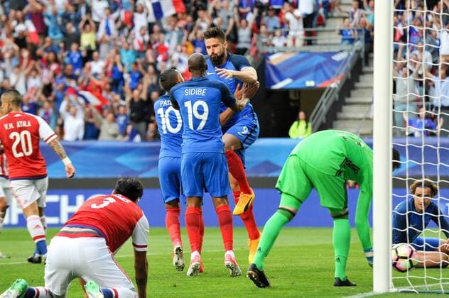 09 OLIVIER GIROUD (fra) - JOIE FOOTBALL : France vs Paraguay - Match amical - 02 06 2017 FEP Panoramic 