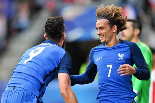 07 Antoine Griezmann (fra) - JOIE FOOTBALL : France vs Paraguay - Match amical - 02 06 2017 FEP Panoramic 