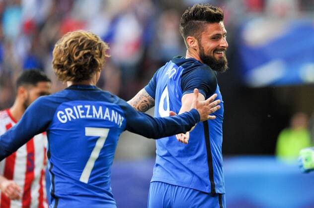 09 OLIVIER GIROUD (fra) - JOIE FOOTBALL : France vs Paraguay - Match amical - 02 06 2017 FEP Panoramic 