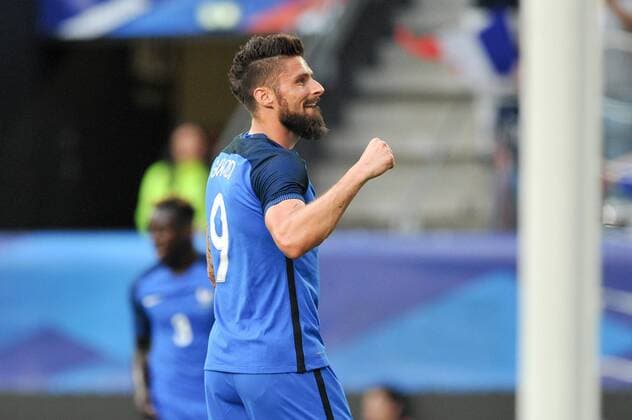 09 OLIVIER GIROUD (fra) - JOIE FOOTBALL : France vs Paraguay - Match amical - 02 06 2017 FEP Panoramic 