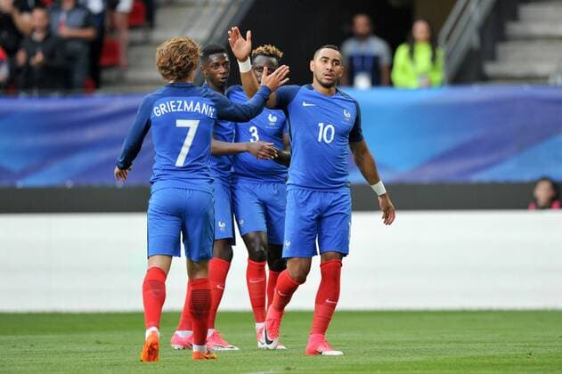 10 DIMITRI PAYET (fra) - JOIE FOOTBALL : France vs Paraguay - Match amical - 02 06 2017 FEP Panoramic 