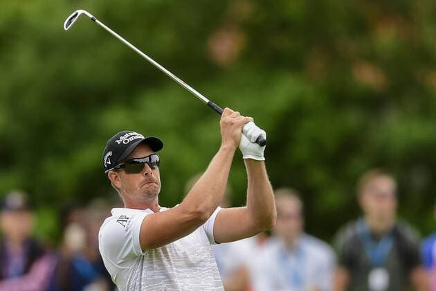 170603 Henrik Stenson, Sverige, under dag tre av golftävlingen Nordea Masters den 3 juni 2017 i Barsebäck.  Copyright: PETTERxARVIDSON BB170603PA003