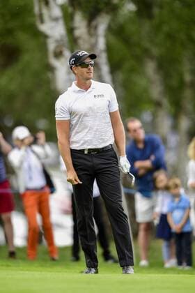 170603 Henrik Stenson, Sverige, under dag tre av golftävlingen Nordea Masters den 3 juni 2017 i Barsebäck.  Copyright: PETTERxARVIDSON BB170603PA008