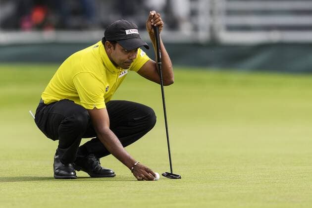 Golf, Nordea Masters 170603 S.S.P Chawrasia, Indien under dag tre av golftävlingen Nordea Masters den 3 juni 2017 i Barsebäck.  Copyright: AndersxBjurö ST170603AAB1K