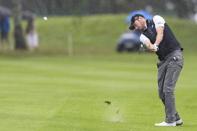 170604 Chris Wood, England under dag fyra av golftävlingen Nordea Masters den 4 juni 2017 i Barsebäck.  Copyright: AndersxBjurö ST170604AAB0T