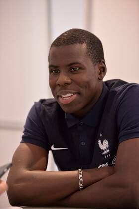 Kurt Zouma FOOTBALL : Conference de Presse Equipe de France - Clairefontaine - 05 06 2017 AnthonyBIBARD FEP Panoramic 