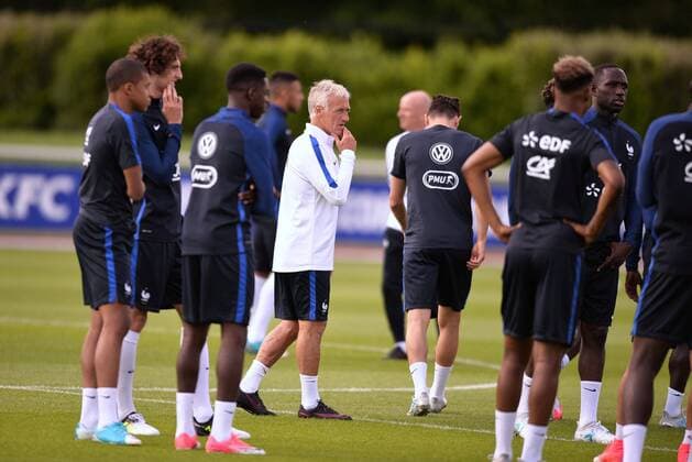 Didier Deschamps FOOTBALL : Entrainement Equipe de France - Clairefontaine - 05 06 2017 AnthonyBIBARD FEP Panoramic 