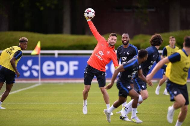 Hugo Lloris FOOTBALL : Entrainement Equipe de France - Clairefontaine - 05 06 2017 AnthonyBIBARD FEP Panoramic 